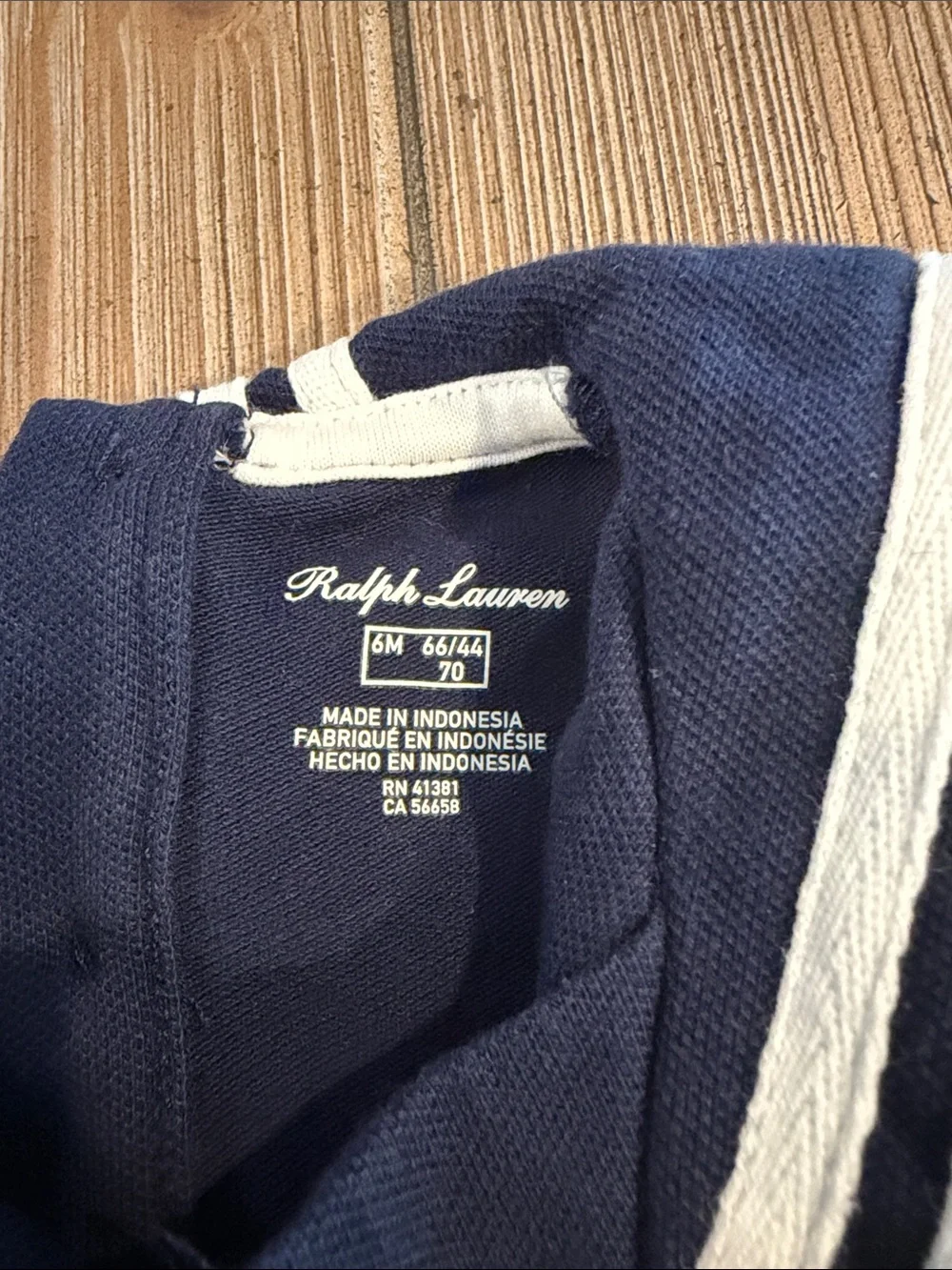 Ralph Lauren Navy & White Sailor Two-Piece Set